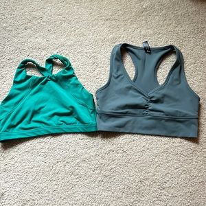 2 sports bras large